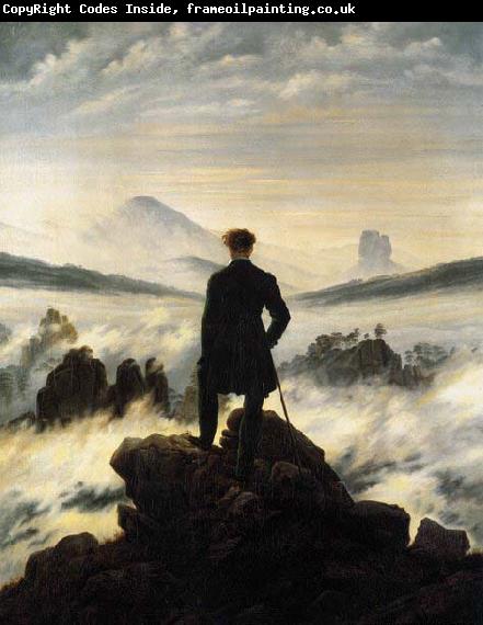 Caspar David Friedrich The Wanderer above the Mists